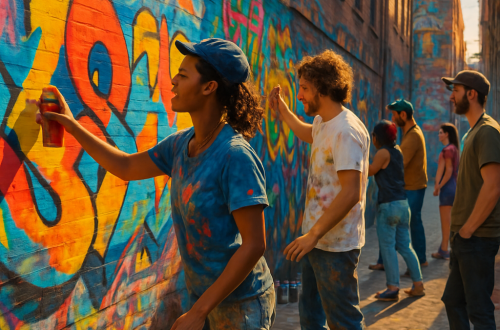 Image for: the evolution of street art as a cultural movement