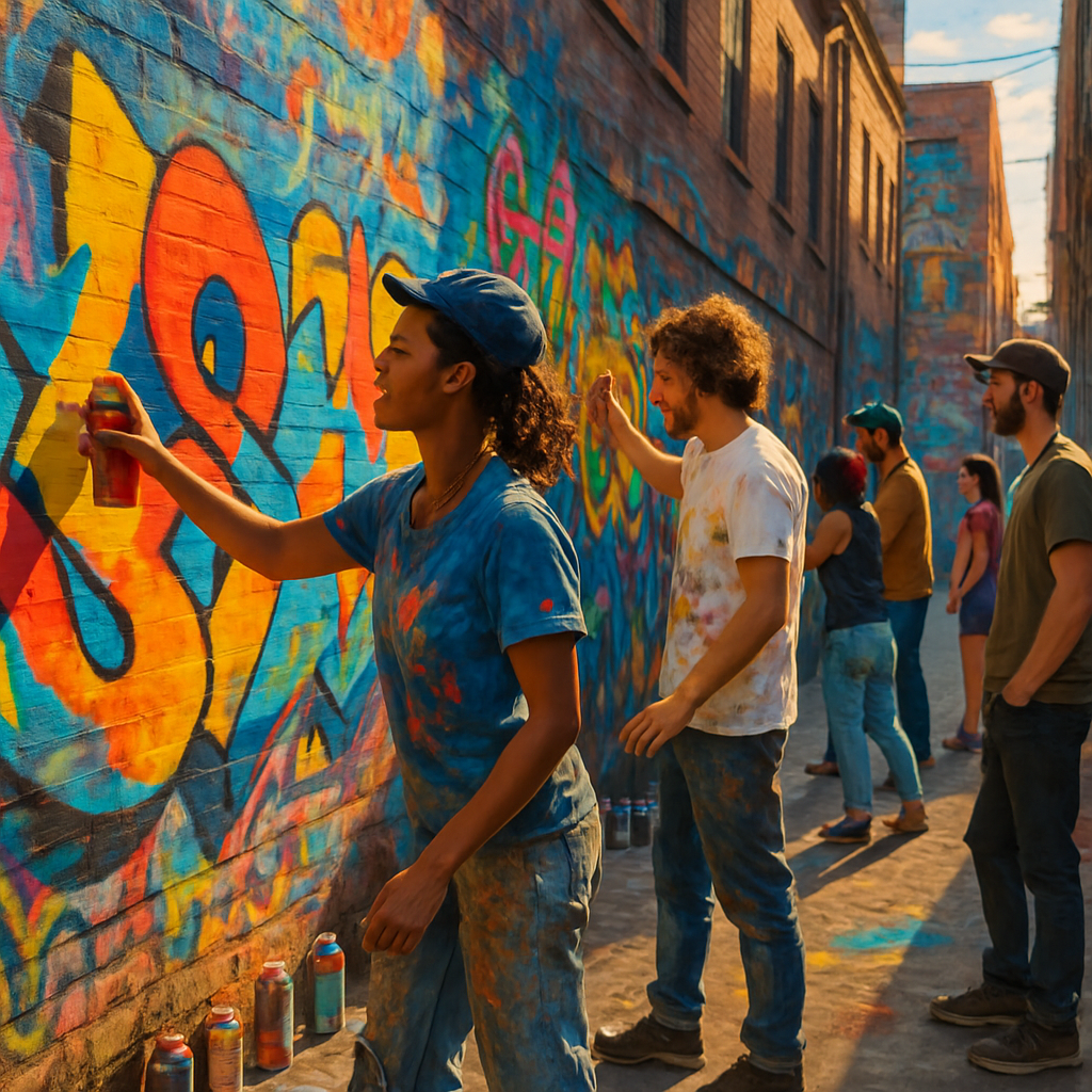 Image for: the evolution of street art as a cultural movement
