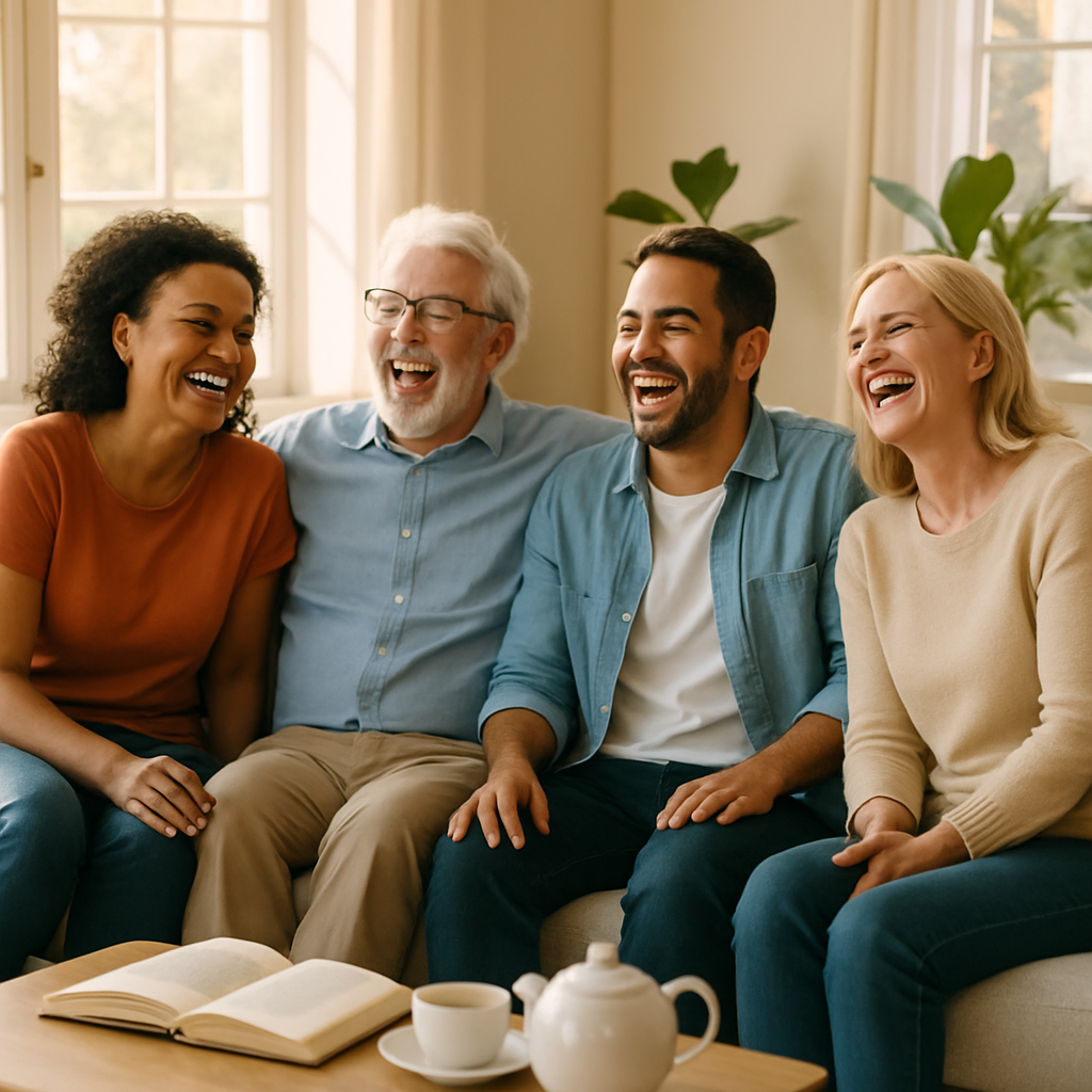 Image for: the science behind laughter and its surprising health benefits