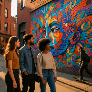 Image for: the influence of street art on modern urban culture