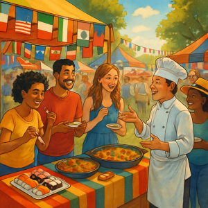 Image for: the evolution of global food festivals and their impact on local communities