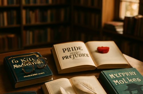 Image for: the hidden stories behind famous book covers