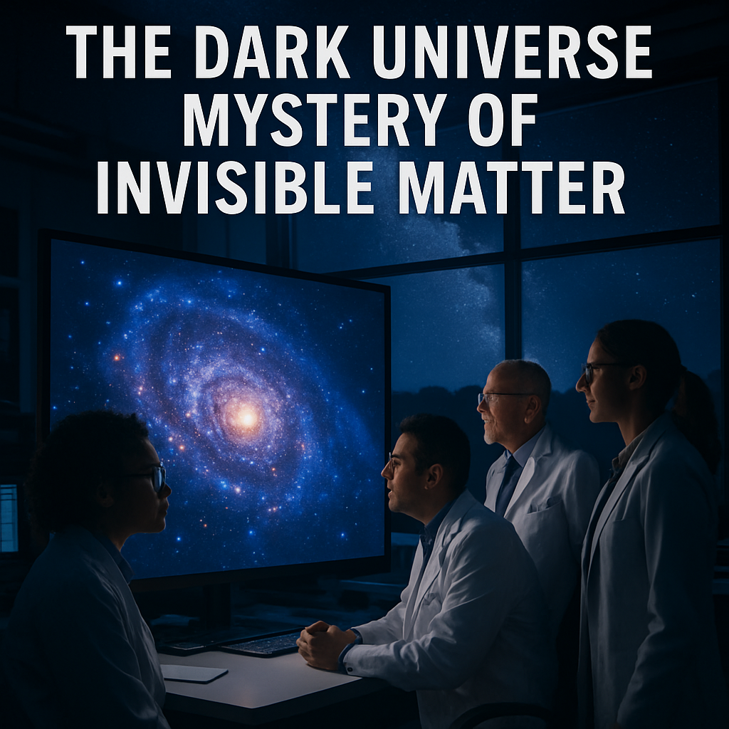 Image for: the dark universe mystery of invisible matter