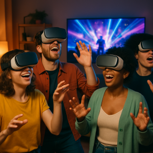 Image for: the rise of virtual reality concerts and their impact on live music experiences