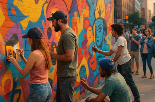 Image for: the evolution of street art as a cultural movement